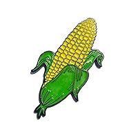 Tasty Ear Of Corn Enamel Pin, Brooch for Jacket, Tote, Hand Bag Active