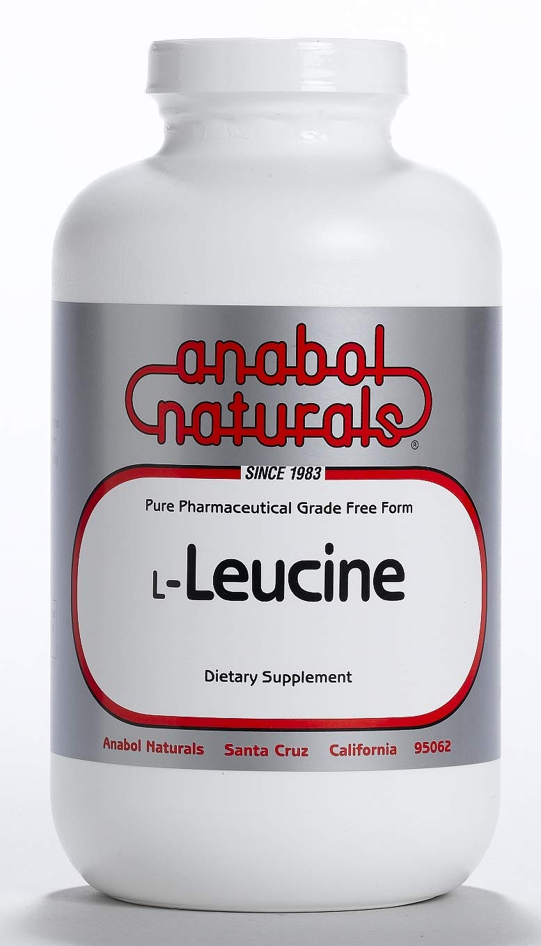 Anabol Naturals L-Leucine 100 Gram Free Form Pure Crystalline Powder