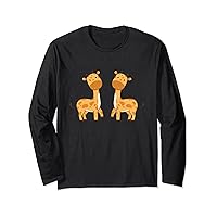 Cute Giraffe - Illustration - Classic Long Sleeve T-Shirt