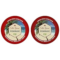 Hair Styling Fiji Pomade for Men Flexible Hold Low Shine, 2.22 oz (Packaging May Vary) (Pack of 2)