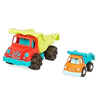 B. toys- B. play- Dump Truck Duo- Vehicles- Pretend Play Trucks for Toddlers- Big 20