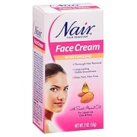 Hair Remover Face Cream, 2 Ounce (Pack of 6)