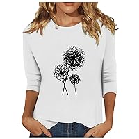 Womens Tshirts Summer with Pockets T Shirts Outfits Clothes 2024 Cotton T Shirts Crewneck Women's Tshirts
