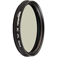 Amazon Basics Circular Polarizer Camera Lens Filter - 52 mm