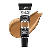 Bye Bye Under Eye Full Coverage Concealer - Travel Size - for Dark Circles, Fine Lines, Redness & Discoloration - Waterproof - Anti-Aging - Natural Finish, 0.11 fl oz