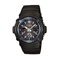 Casio AWG-M100A-1ACR G-Shock AWGM100A-1A Men's Tough Solar Black Resin Sport Watch