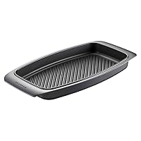 Scanpan Classic Deep Oval Grill, 15-3/4-Inch by 8-3/4-Inch