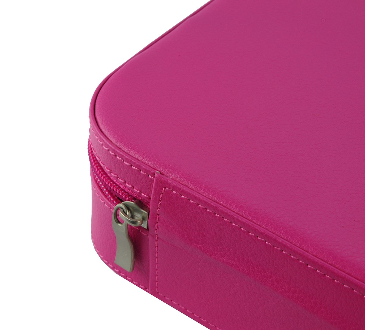 3 Piece Pink Extra Large Travel Eyeglass Sunglasses Glasses Zippered Case