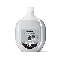 Method Gel Hand Soap Refill, Vetiver + Amber, Biodegradable Formula, 34 Fl Oz (Pack of 1)
