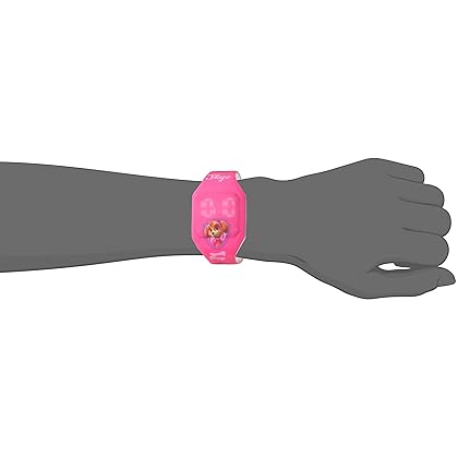 Accutime Nintendo Kids' PAW4017 Digital Display Analog Quartz Pink Watch