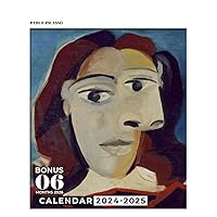 Calendar 2024 - 2025: Three Years Calendar, 30 Artworks by Pablo Picasso, Jan 2024 to Jun 2026, 17