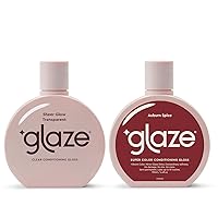Glaze Sheer Glow Transparent Clear Conditioning & Super Color Conditioning Gloss, Auburn Spice 6.4flo.oz (2-3 Hair Treatments) Award Winning Hair Gloss Treatment & Semi Permanent Hair Dye.