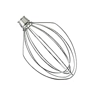 KitchenAid Replacement Wire Whip for 5 Quart Lift Machines,Silver
