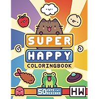 Super Happy Coloring Book