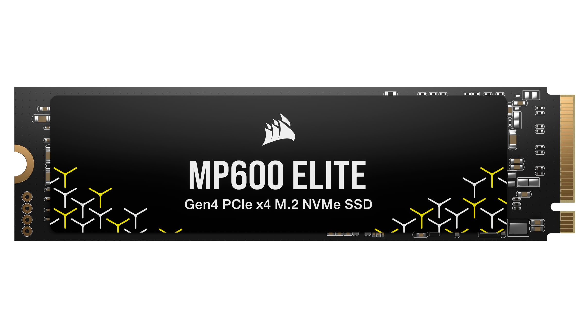 Corsair MP600 Elite 2TB M.2 PCIe Gen4 x4 NVMe SSD – M.2 2280 – Up to 7,000MB/sec Sequential Read – High-Density 3D TLC NAND – Black