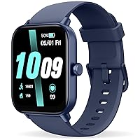 Smart Watch for Women Men (Answer/Make Call) with Alexa Built-in, iPhone Android Compatible, Sleep and Activity Tracker Heart Rate Blood Oxygen Monitor 1.8 Touch Screen Bluetooth Watch