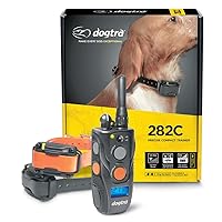 Dogtra 282C Waterproof 127-Level Precise Control LCD Screen 1/2-Mile 2-Dog Remote Training Dog E-Collar