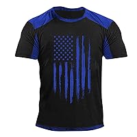 American Flag T Shirt Men 3D American Vintage Shirt 2024 Summer T-Shirts for Men