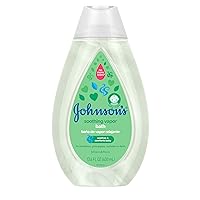 Johnson's Baby Vapor Bath with Soothing Aromas to Relax Babies, Tear-Free & Hypoallergenic Liquid Baby Bath Formula, No Parabens, Sulfates, Dyes, or Phthalates, 13.6 fl. oz