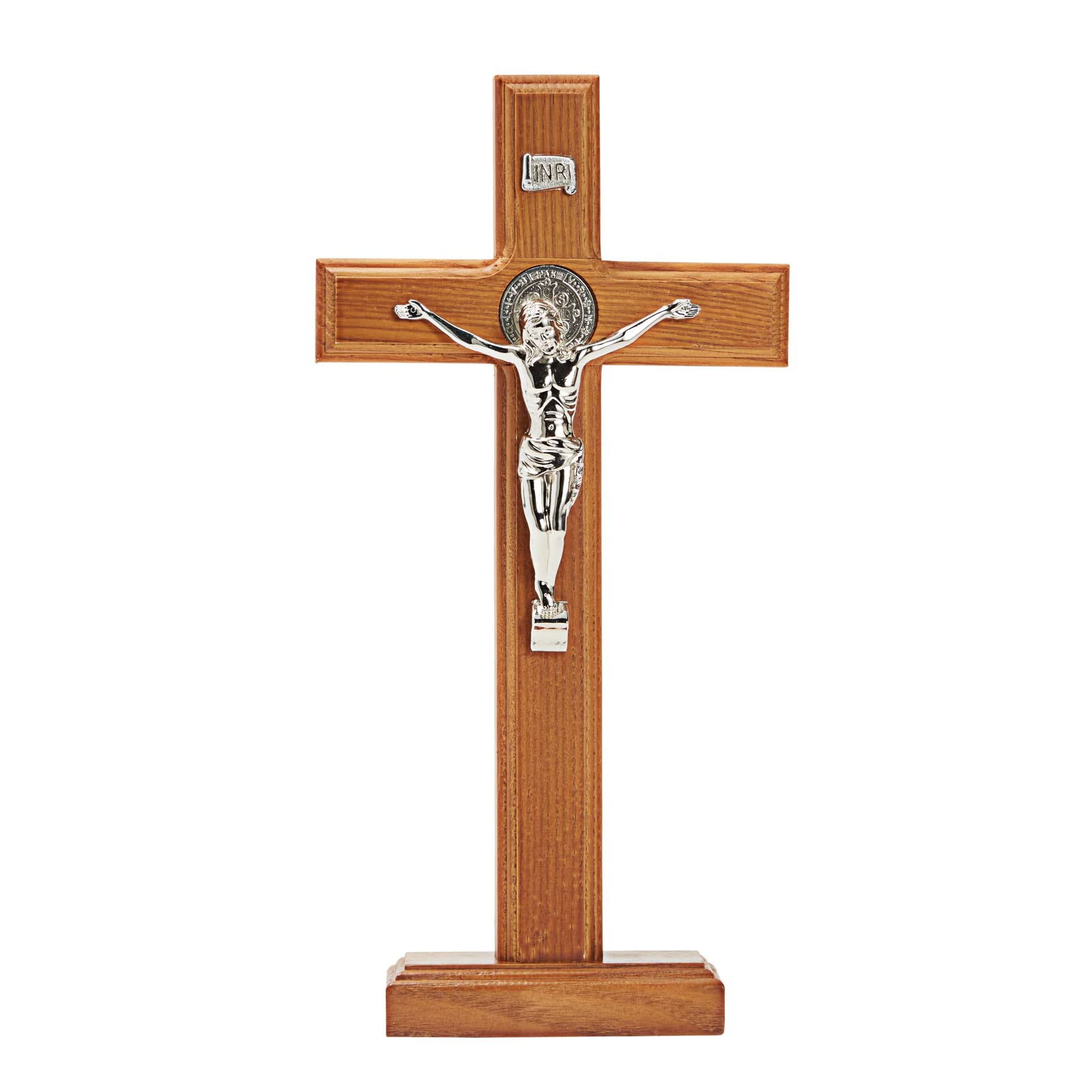 Mua Juvale Wooden Catholic Crucifix Cross Stand for Church ...