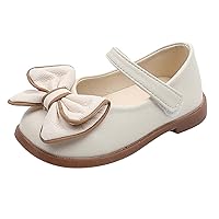 Moccasins Girls Size Girls Sandals Children Shoes Bow Hook Loop Princess Shoes Dance Shoes Sandal Y3