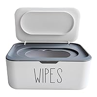 Baby Wipes Dispenser for Bathroom Flushable Wipes Holder, 7.48