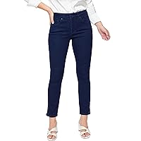 Royalty For Me Womens YMI Jeans Women's Fashion First Mid Rise Ankle Jean with Side Snaps