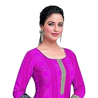 ladyline Casual Printed 100% Cotton Salwar Kameez with Cotton Mal Dupatta