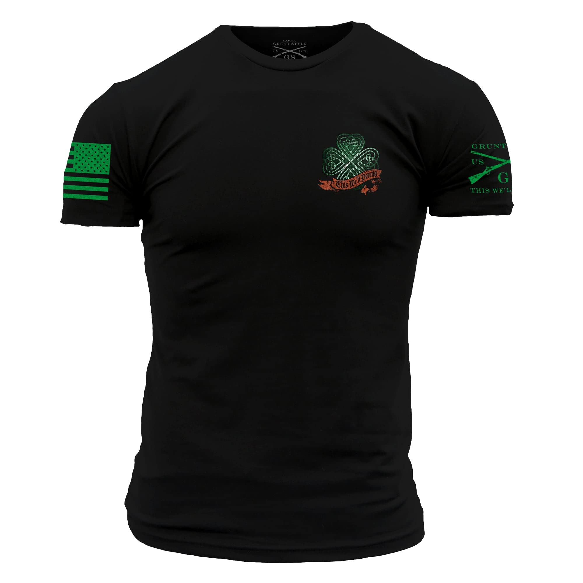 Grunt Style This We'll Defend St. Patrick's Day Edition Men's T-Shirt
