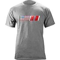 Vintage American Flag Bronze Star Blend Veteran T-Shirt