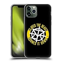 Head Case Designs Officially Licensed WWE Slayed The Beast Seth Rollins Soft Gel Case Compatible with Apple iPhone 11 Pro