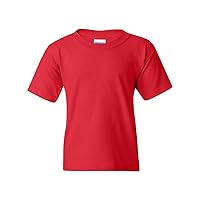 Heavy Cotton T-Shirt (G500B) Red, XL (Pack of 12)