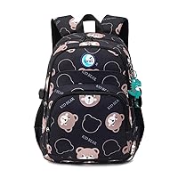 Kawaii Backpack Aesthetic Backpack Backpacks with Cute Pendant, Adorable Shoulder Bag (Brown Bear)