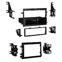 Metra Electronics 99-5815 Ford/Lincoln/Mercury Installation Dash Kit for Single DIN/Double DIN/ISO Radios