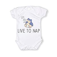Live to Nap Unisex Baby Bodysuit