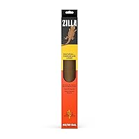 Zilla Reptile Terrarium Liner, Odor Reducing, Non-irritating, Ideal for Juvenile Reptiles and Desert Habitats, Brown, Fits Tank Size 30BR/40BR/50/65 Gallon, 17.25” x 35.25”