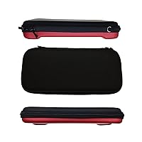 Protective Carrying Case Compatible With Nintendo Switch, Black; Red (NCASE540)