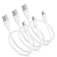 Samsung Fast Charging Cable 3Pack Short USB C Cable 3ft USB A to Type C 3A Charging Cord for Galaxy A14 A54 5G Z Flip 5 Z Fold 5 A24 A53 A13 S24 S23 Ultra S22 S21 S20 S10 Note 20, Pixel 7 6 Pro 7A 6A