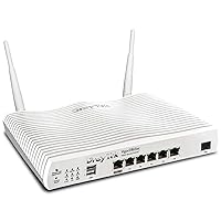 DrayTek Vigor 2865AC Multi-WAN VDSL/ADSL Firewall VPN Wave 2 Dual Band Wireless Router with Mesh, ideal for Superfast VDSL and Ethernet-based FTTP Fibre Broadband, Small Business and Remote Working