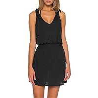 BECCA Breezy Basics Dress, Plunge Neck, Beach Cover Ups for Women