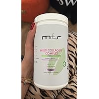 Multi Collagen Complex – Hydrolyzed Collagen peptides, Types I, II, III for Skin, Hair, Nails and Joints – with Vitamin C, Hyaluronic Acid, Keratin, Biotin and Silica (Unflavored)