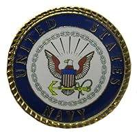 Wholesale Pack of 50 United States Navy Emblem 15/16