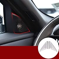 Aluminum Alloy Car Interior Audio Speaker Tweeters Cover Trim Accessories for Land Rover Range Rover VELAR 2017 2018 2019 2020