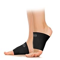 Dr. Scholl's Compression Arch Support Sleeves with Breathable & Copper-Infused Fabric for Foot Pain Relief & Support (2-Pack)