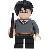 LEGO Harry Potter Mini Figure - Harry Potter as Child (Gryffindor Sweater) with Magic Wands
