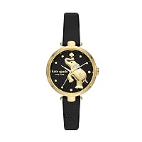Kate Spade New York Holland or Lily Avenue Women's Watch with Stainless Steel Bracelet or Leather Band