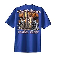 All American Outfitters Southern Hunting Bluetick Hounds Coonhound Hunter Bird Duck Rifle Outdoors Tee