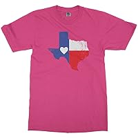 Threadrock Kids Texas State Flag with Heart Toddler T-Shirt