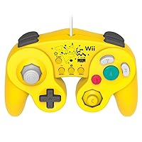 Classic Controller for Wii U Pikachu (benefits Wii remote control sheet (Pikachu) included)