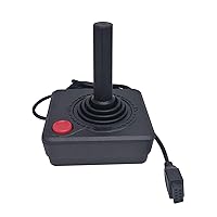 CHILDMORY Black Gamepad Joysticks Controller for Atari 2600 System Console
